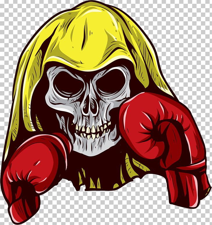 Boxing Glove Skull Illustration PNG, Clipart, Art, Bone, Box, Boxes, Boxing Free PNG Download
