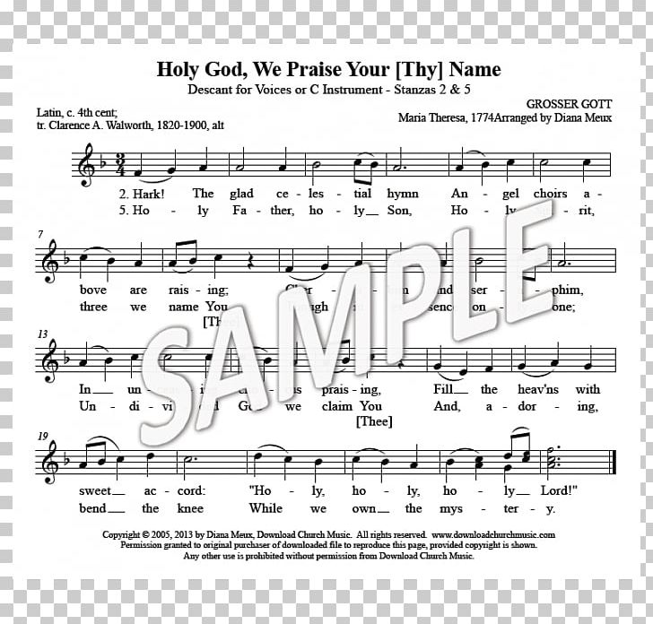 Hymnal Holy God PNG, Clipart, Angle, Area, Black And White, Descant, Diagram Free PNG Download