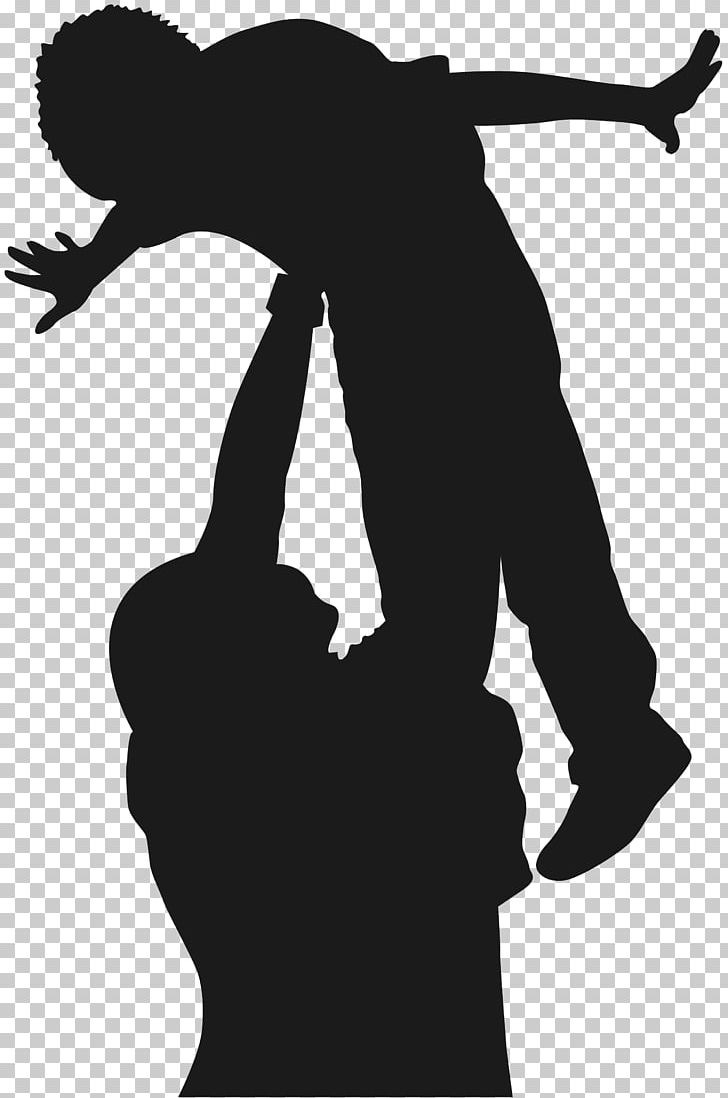 Silhouette Father PNG, Clipart, Animals, Black And White, Child, Family, Father Free PNG Download