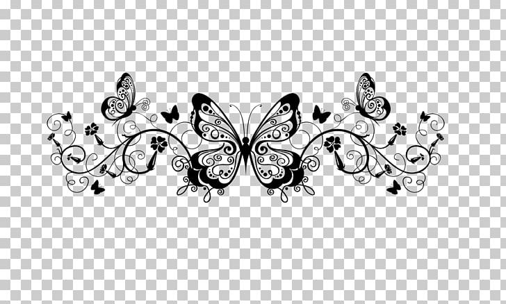Wedding Invitation Butterfly Paper Pattern PNG, Clipart, Black And White, Body Jewelry, Butterfly, Convite, Decal Free PNG Download