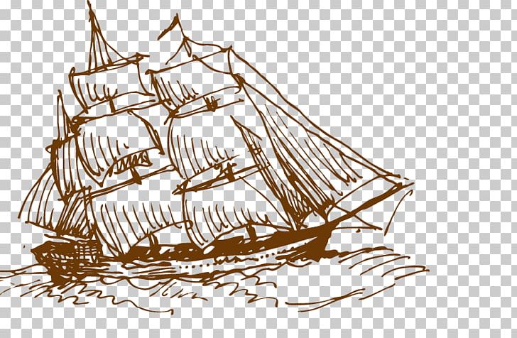 Brigantine Ship Sail Illustration PNG, Clipart, Baltimore Clipper, Barque, Brig, Caravel, Cargo Ship Free PNG Download