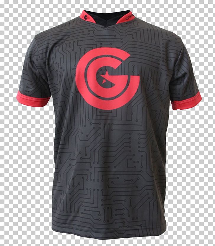 Clutch Gaming T-shirt Sports Fan Jersey PNG, Clipart, Active Shirt, Black, Black M, Brand, Clothing Free PNG Download