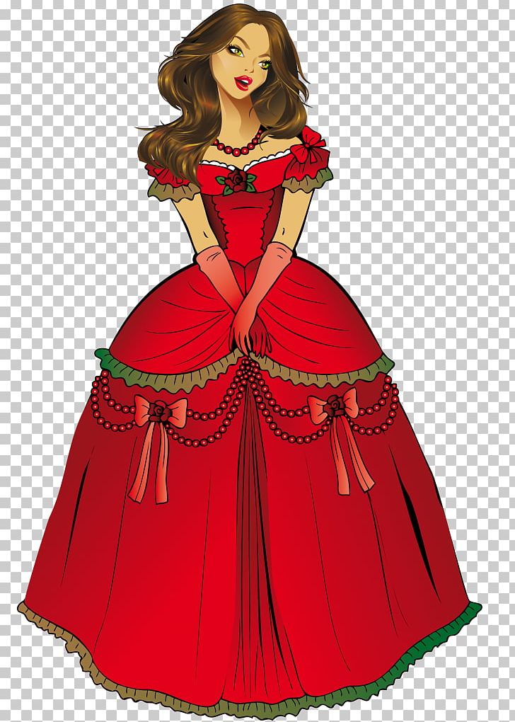 animated princess dress