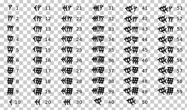 Babylonian Numerals History Of Mathematics Sumer Numeral System PNG, Clipart, Angle, Babylonia, Babylonian Mathematics, Babylonian Numerals, Black Free PNG Download
