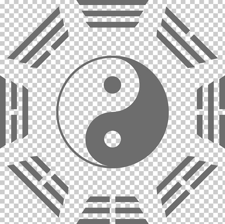 I Ching Yin And Yang Bagua PNG, Clipart, Angle, Area, Bagua, Black And White, Brand Free PNG Download