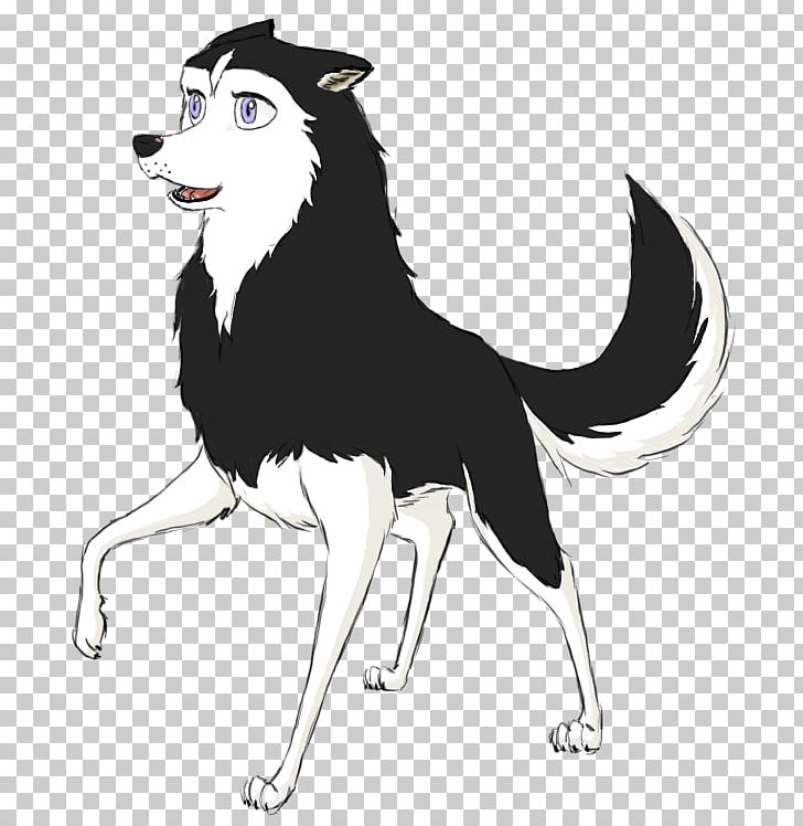 Siberian Husky Dog Breed Drawing PNG, Clipart, Art, Black And White, Breed, Carnivoran, Dog Free PNG Download