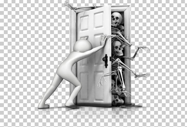 Skeleton In The Closet Idiom PNG, Clipart, Black And White, Bone, Closet, Closeted, Cupboard Free PNG Download