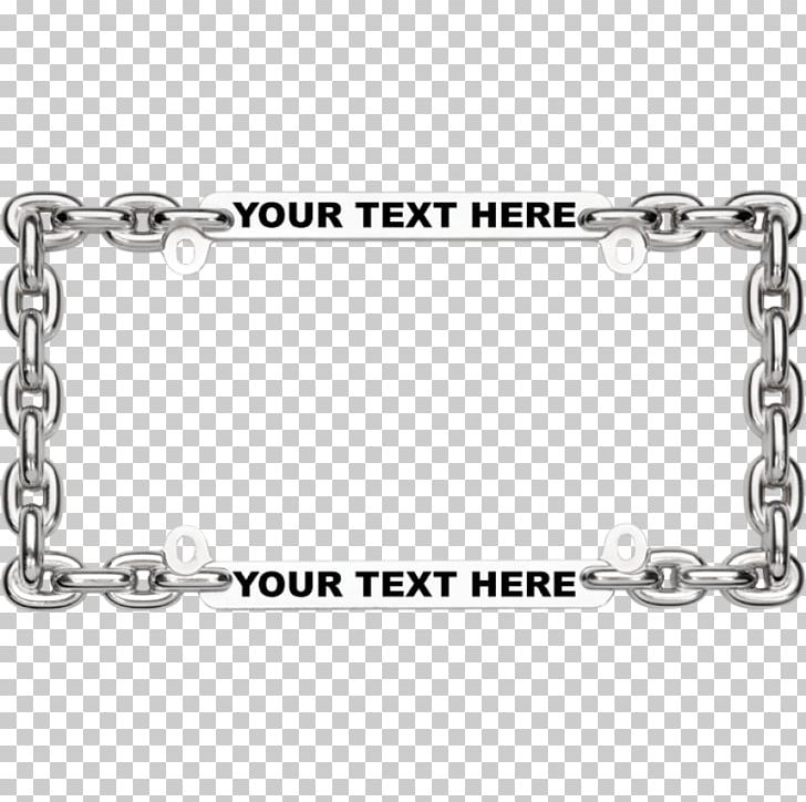 Vehicle License Plates Car Chain Fastener Clothing Accessories PNG, Clipart, Allterrain Vehicle, Area, Black And White, Body Jewellery, Body Jewelry Free PNG Download