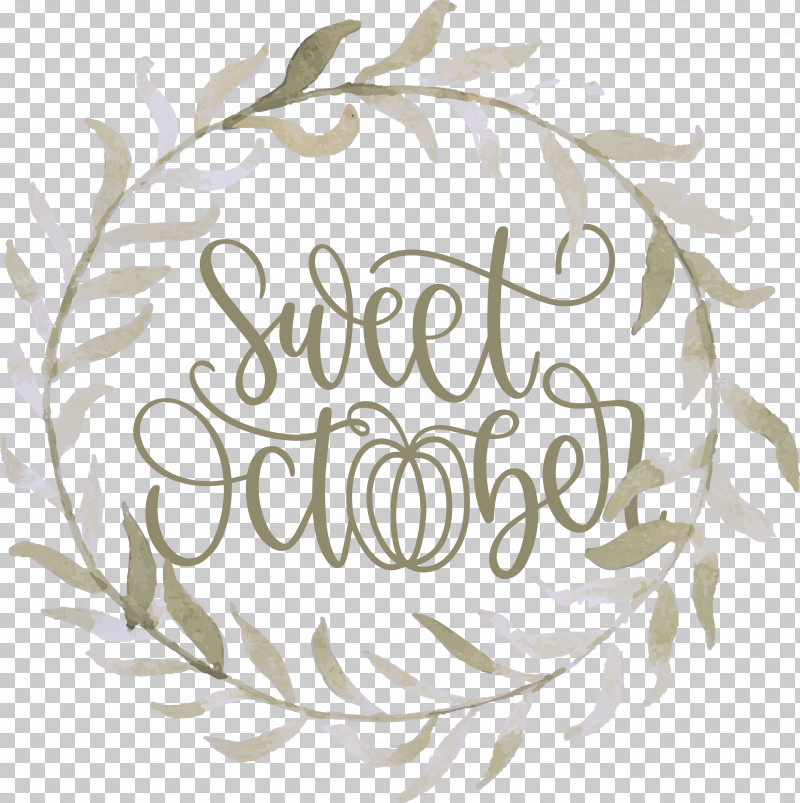 Sweet October October Fall PNG, Clipart, Autumn, Drawing, Fall, Logo, October Free PNG Download