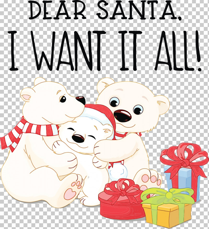 Christmas Day PNG, Clipart, Bears, Brown Bear, Christmas, Christmas Day, Dear Santa Free PNG Download
