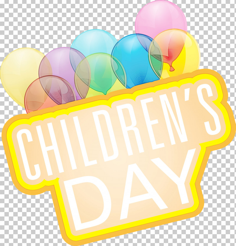 Balloon Line Party Yellow Happiness PNG, Clipart, Balloon, Childrens Day, Geometry, Happiness, Happy Childrens Day Free PNG Download