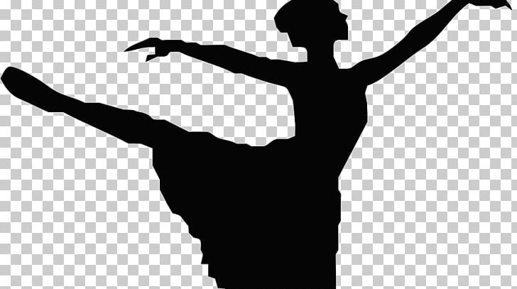 Ballet Dancer Silhouette PNG, Clipart, Arm, Ballet, Ballet Dancer, Black And White, Dance Free PNG Download