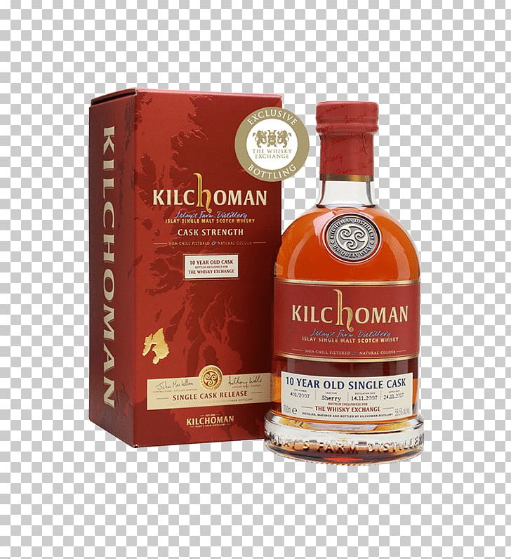 Liqueur Kilchoman Distillery Whiskey Distillation Single Malt Whisky PNG, Clipart, Alcoholic Beverage, Barrel, Bottle, Cask Strength, Dessert Wine Free PNG Download