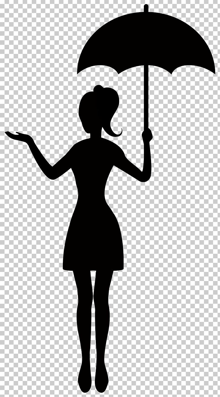 Umbrella Silhouette Stock Photography PNG, Clipart, Black And White, Clip Art, Clipart, Fashion Accessory, Girl Free PNG Download