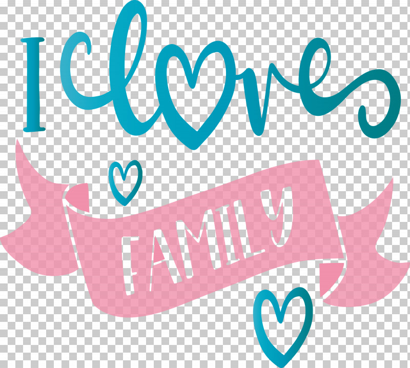 Family Day I Love Family PNG, Clipart, Family Day, I Love Family, Line, Logo, Pink Free PNG Download