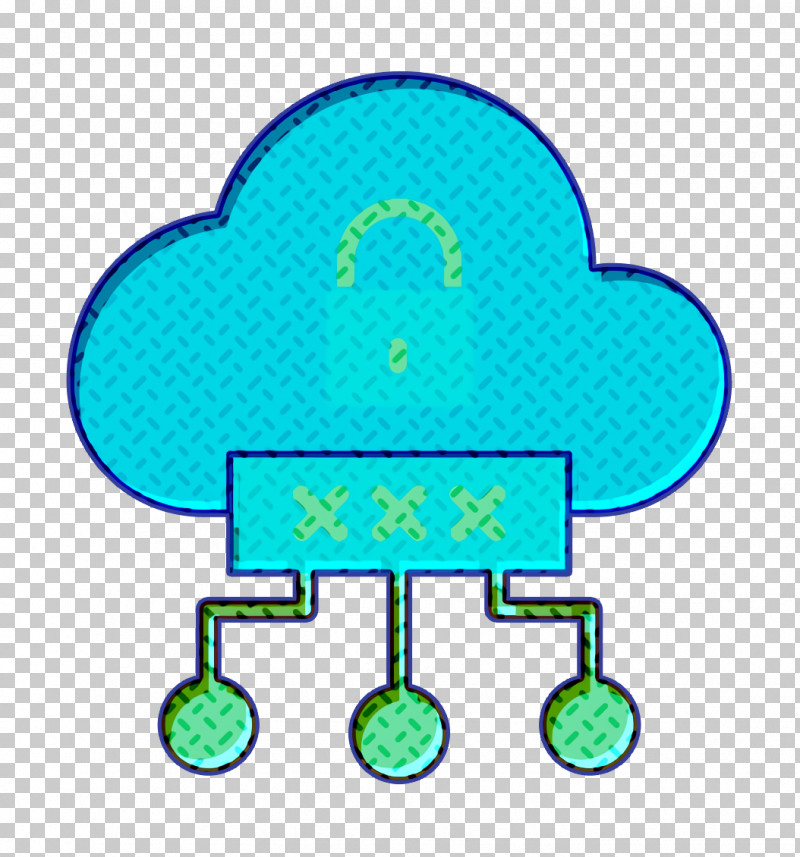 Cloud Icon Cyber Icon PNG, Clipart, Aqua, Cloud Icon, Cyber Icon, Green, Line Free PNG Download