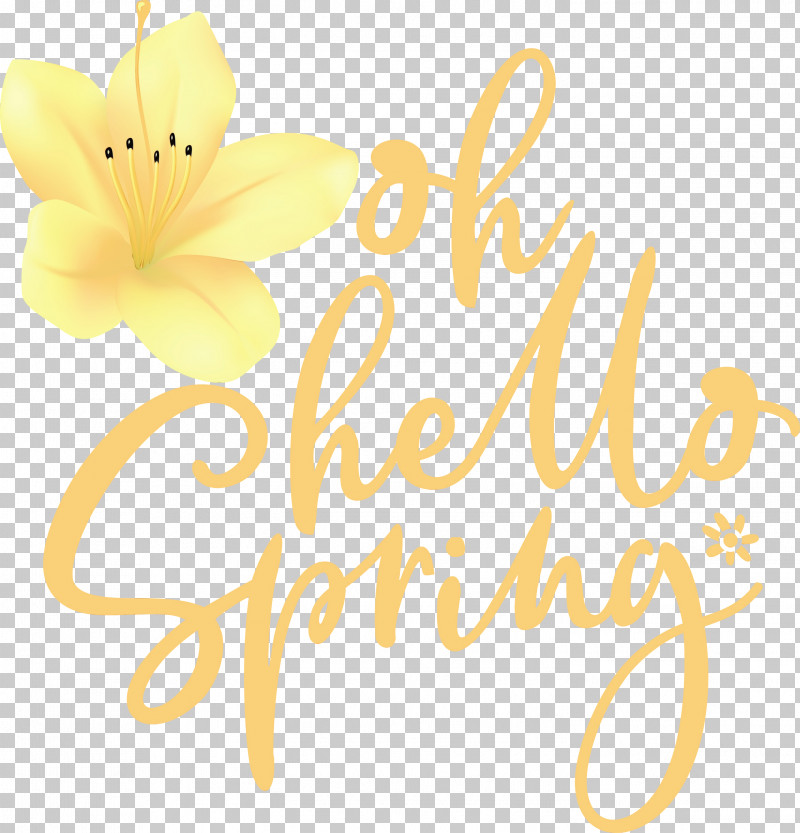 Floral Design PNG, Clipart, Calligraphy, Floral Design, Flower, Green, Hello Spring Free PNG Download