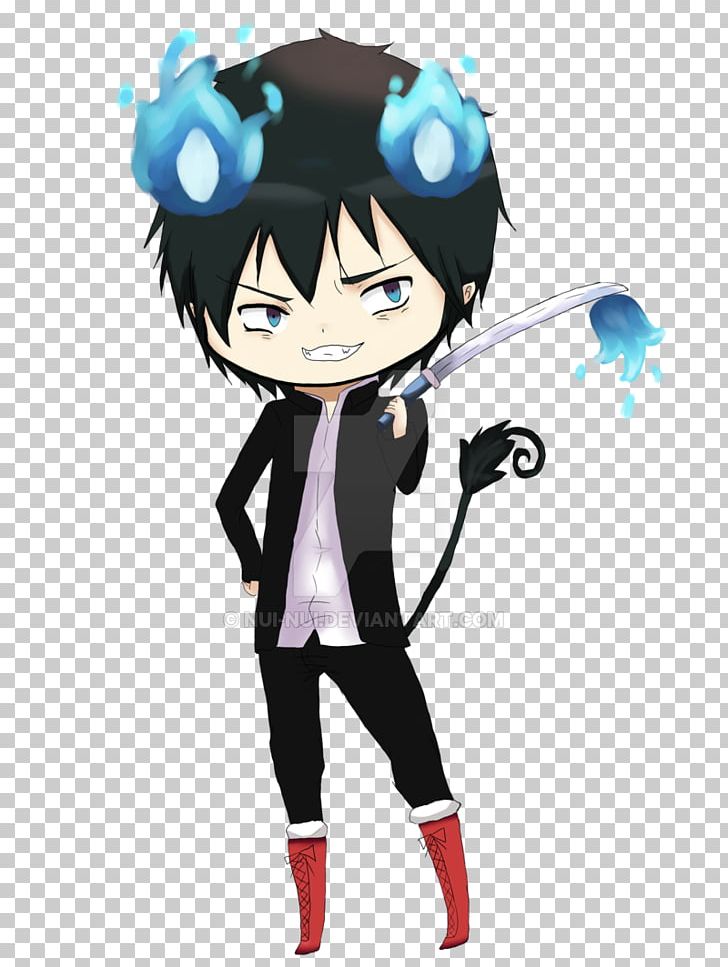 Cartoon Illustration Blue Exorcist PNG, Clipart, Animated Cartoon, Anime, Art, Artwork, Black Hair Free PNG Download