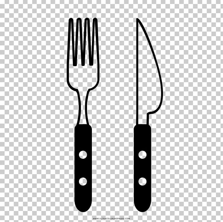 Fork Steak Knife Drawing Table Knives PNG, Clipart, Bedroom, Black And White, Coloring Book, Cutlery, Dish Free PNG Download