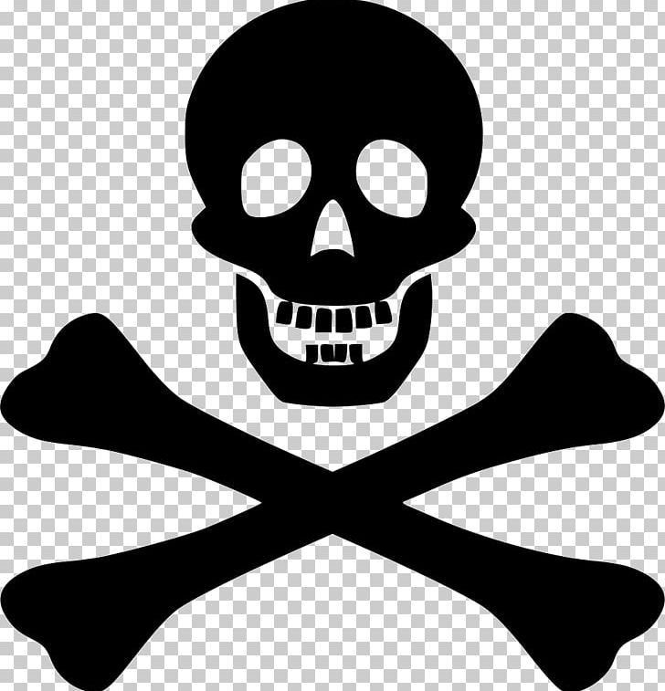 Piracy T-shirt Logo Jolly Roger PNG, Clipart, Black And White, Bone, Clothing, Computer Icons, Jolly Roger Free PNG Download