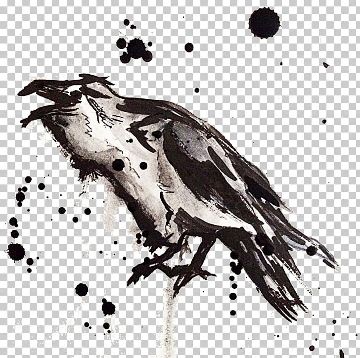 Bird Drawing Monochrome Photography PNG, Clipart, Animals, Art, Art Museum, Beak, Bird Free PNG Download