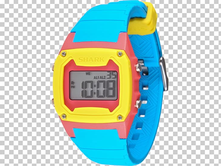 Freestyle Shark Leash Mini Watch Blue Chronograph PNG, Clipart, Animals, Blue, Chronograph, Cyan, Electric Blue Free PNG Download