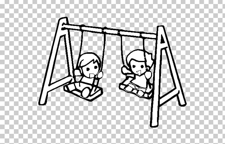 Coloring Book Drawing Swing Playground PNG, Clipart, Angle, Area, Cartoon, Child, Color Free PNG Download