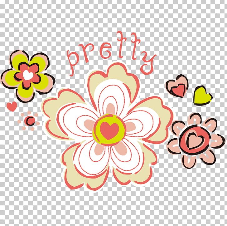 Hand-painted Flowers Small Fresh Material PNG, Clipart, Cartoon, Clip Art, Design, Flower, Flower Arranging Free PNG Download