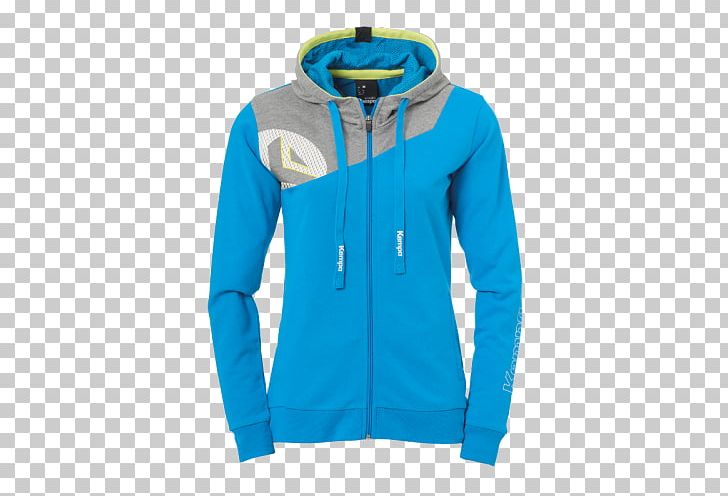 Hoodie Tracksuit Jacket Kempa Core 2.0 PNG, Clipart, Clothing, Coat, Cobalt Blue, Electric Blue, Hood Free PNG Download