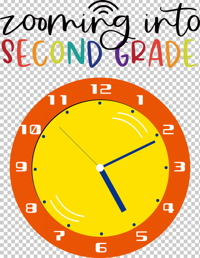 Back To School Second Grade PNG, Clipart, Back To School, Clock, Geometry, Line, Mathematics Free PNG Download