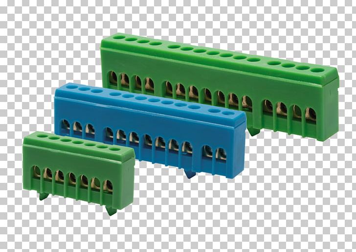 Electrical Connector Screw Terminal Ground And Neutral PNG, Clipart, Bus, Busbar, Circuit Component, Din Rail, Electrica Free PNG Download