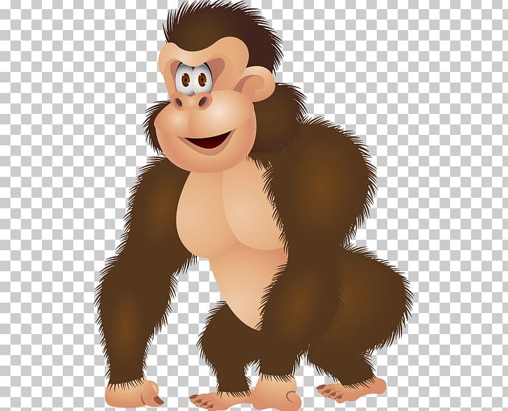 Western Gorilla Chimpanzee Drawing Illustration PNG, Clipart, Animals, Animation, Balloon Cartoon, Bear, Boy Cartoon Free PNG Download