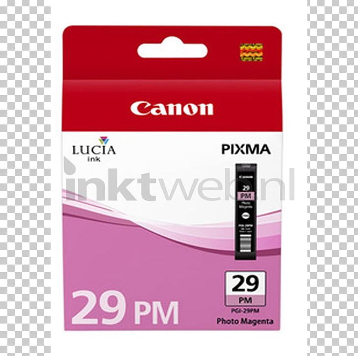 Canon PGI 29PM Ink Tank PNG, Clipart, Canon, Electronics Accessory, Ink, Ink Cartridge, Ink Material Free PNG Download