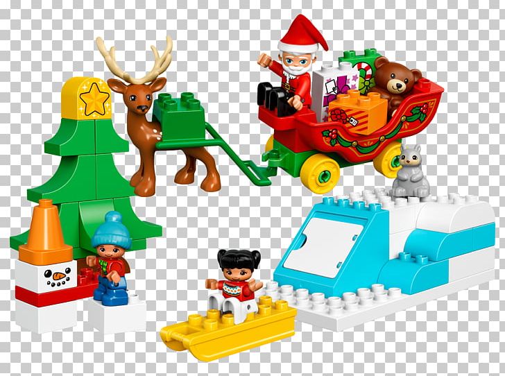 LEGO 10837 DUPLO Santa's Winter Holiday Lego Duplo Christmas Toy PNG, Clipart,  Free PNG Download