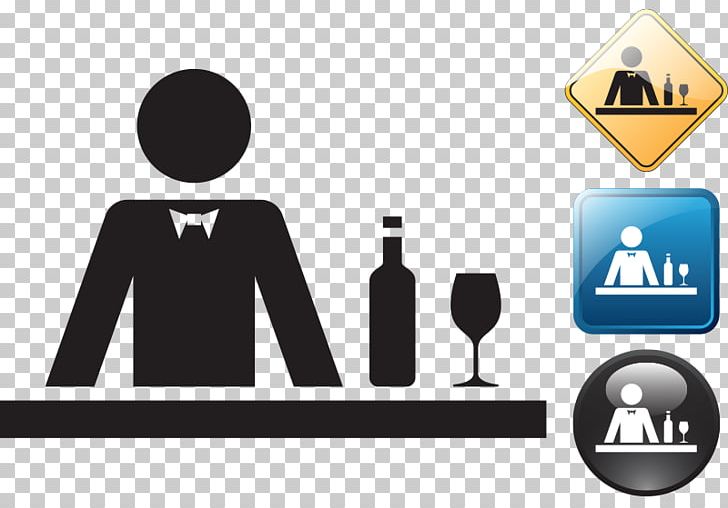 Bartender Pictogram Icon PNG, Clipart, Bar, Bottle, Brand, Cocktail, Communication Free PNG Download
