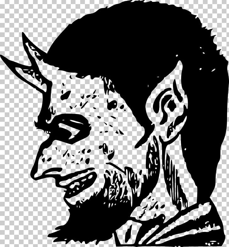 Devil Demon Satan PNG, Clipart, Black, Black And White, Bone, Cartoon, Demon Free PNG Download
