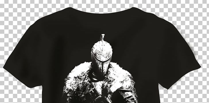 T-shirt Dark Souls: Artorias Of The Abyss Solaire Of Astora PNG, Clipart, Black, Black And White, Brand, Clothing, Computer Software Free PNG Download
