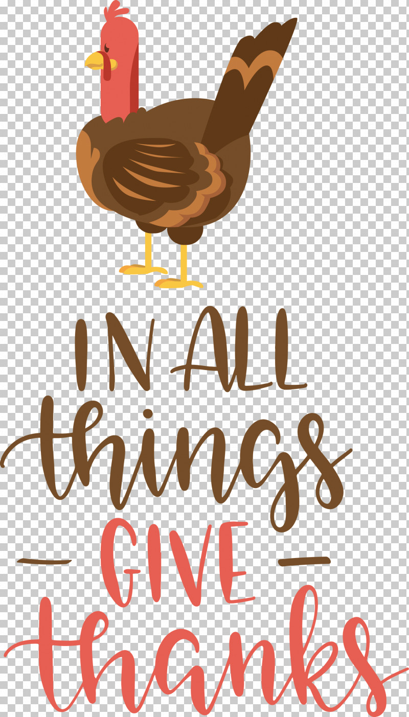 Give Thanks Thanksgiving Autumn PNG, Clipart, Autumn, Beak, Birds, Chicken, Duck Free PNG Download