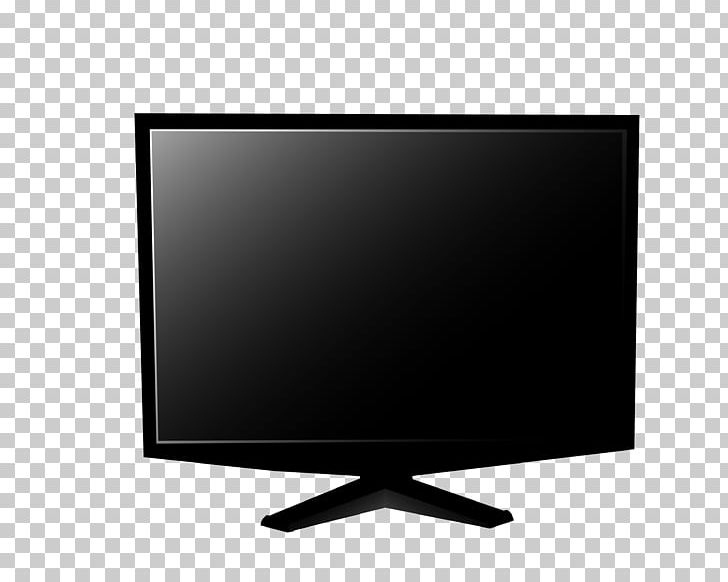 LCD Television LED-backlit LCD Computer Monitor Television Set Output Device PNG, Clipart, Angle, Black, Black Hair, Black White, Cloud Computing Free PNG Download