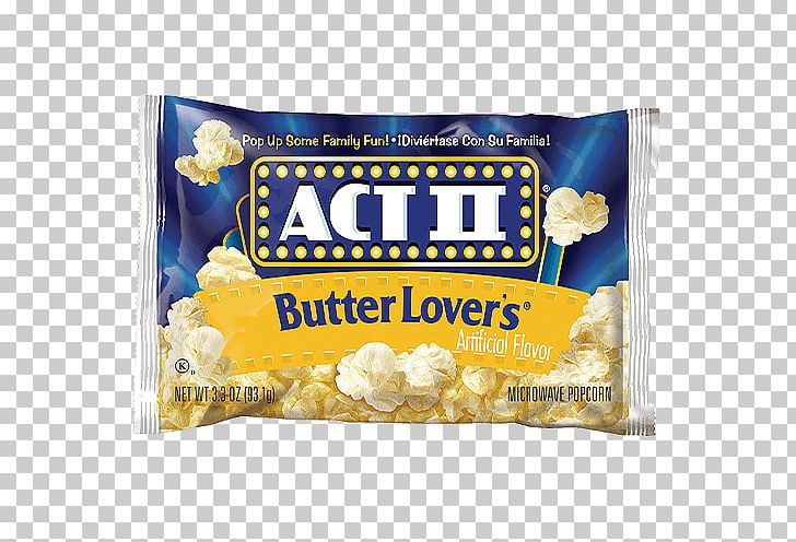 Microwave Popcorn Act II Butter Kettle Corn PNG, Clipart, Act Ii, Artificial Butter Flavoring, Butter, Butter Popcron, Butter Salt Free PNG Download