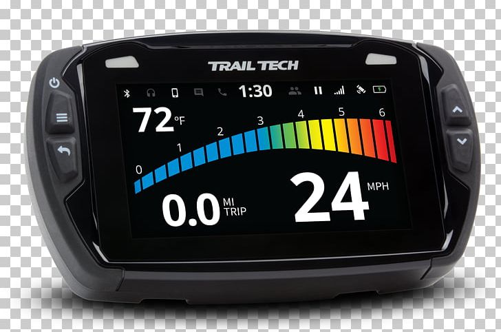 Motorcycle Trail Tech GPS Navigation Systems Off-roading All-terrain Vehicle PNG, Clipart, Dashboard, Electronic Device, Electronics, Enduro Motorcycle, Gadget Free PNG Download