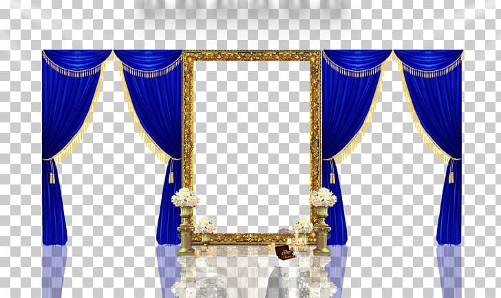Wedding Marriage Blue Computer File PNG, Clipart, Blue, Blue Background,  Blue Flower, Curtain, Decor Free PNG