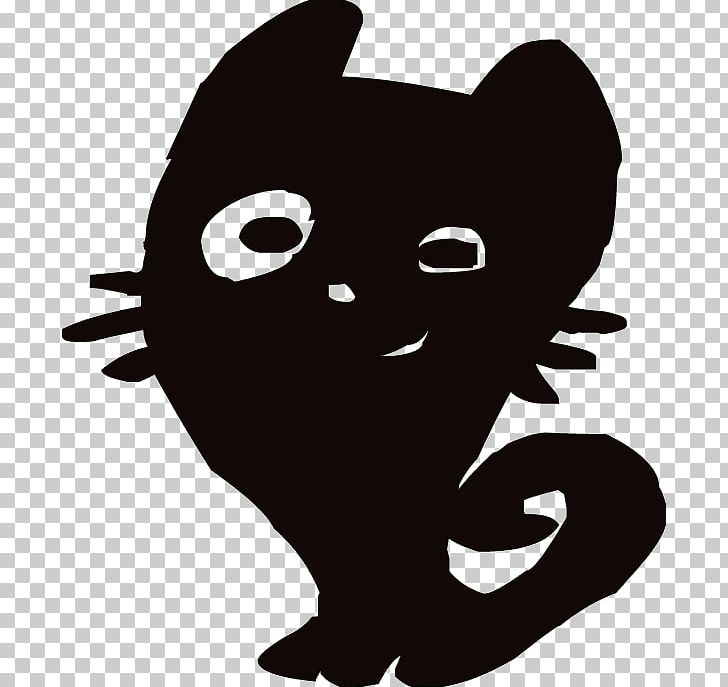 Whiskers Cat Snout Silhouette PNG, Clipart, Black, Black And White, Black Cat, Black M, Carnivoran Free PNG Download