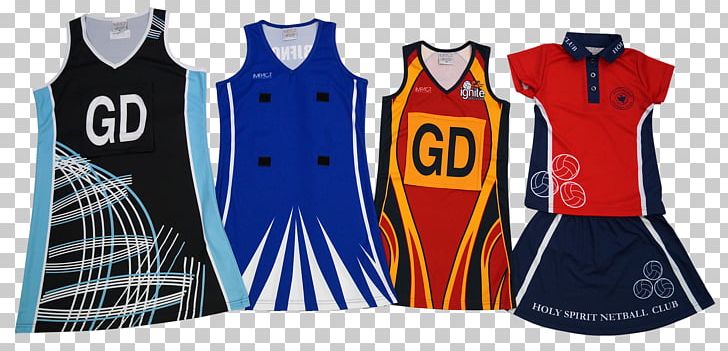Jersey Netball T-shirt Clothing Dress PNG, Clipart, Brand, Clothing, Dress, Electric Blue, Jersey Free PNG Download