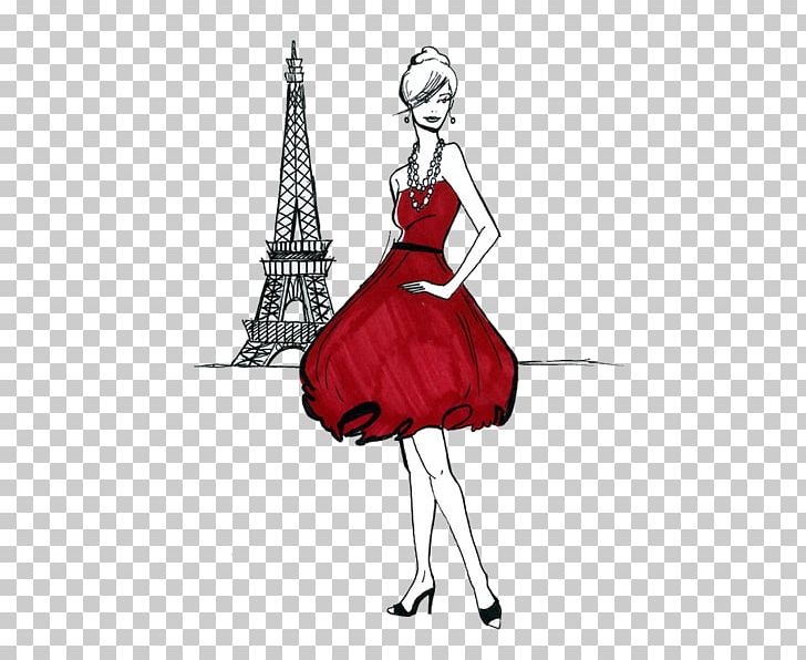 Paris Fashion Week Fashion Illustration PNG, Clipart, Art, Black And White, Clothing, Costume, Costume Design Free PNG Download