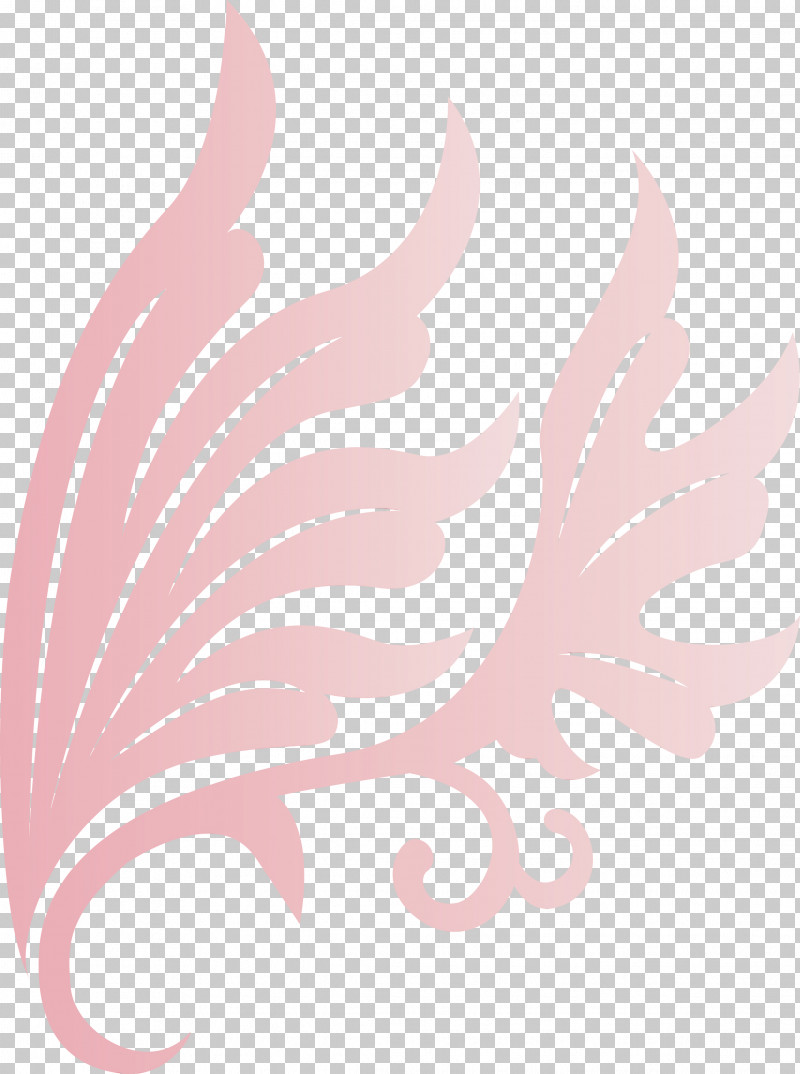 Pink Leaf Pattern Plant Wing PNG, Clipart, Decoration Frame, Floral Frame, Flower Frame, Leaf, Logo Free PNG Download