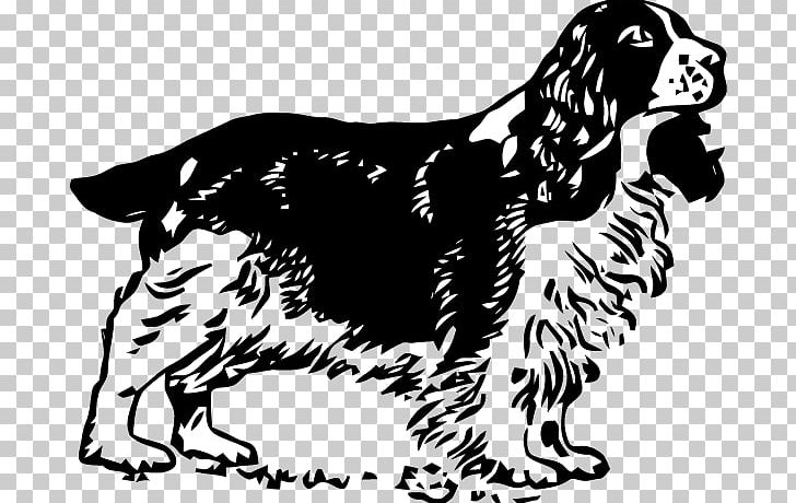 Dog Breed Spaniel Sporting Group PNG, Clipart, Animals, Black And White, Breed, Carnivoran, Cocker Free PNG Download
