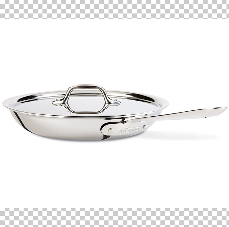 Frying Pan All-Clad Cookware Stainless Steel PNG, Clipart, Allclad, Brushed Metal, Cookware, Cookware And Bakeware, Dishwasher Free PNG Download