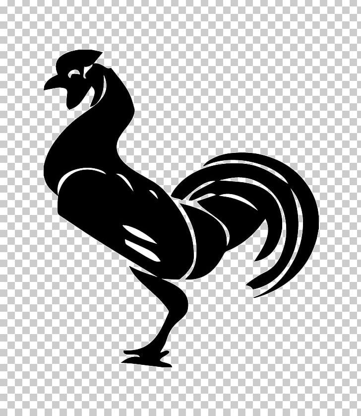 Rooster Chicken PNG, Clipart, Animals, Art, Beak, Bird, Black And White Free PNG Download