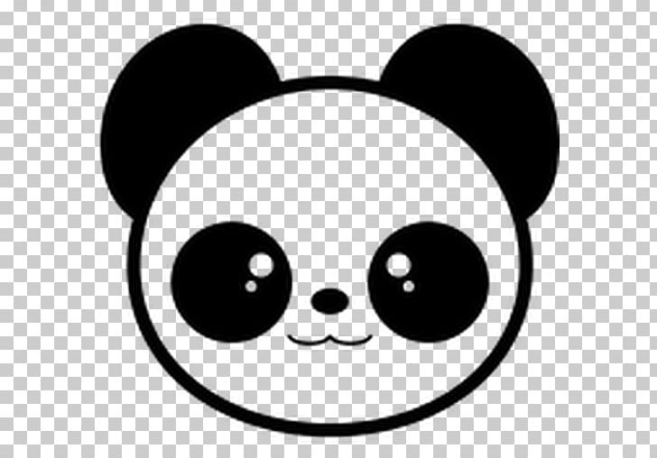 Giant Panda T-shirt Bear Kavaii PNG, Clipart, Area, Black, Black And White, Circle, Clothing Free PNG Download
